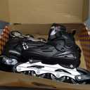 MammyGol Inline Skates for Boys and Girls Youth, 4 Size Adjustable Roller Skates with PU Flashing Wheels, Aggressive Inline Skates High Performance for Kids Age 6-12 (Silver)