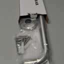 AmazerBath Shower Grab Bars for Bathtubs and Showers, Handicap Grab Bars for Shower Anti Slip, Shower Grab Bars for Senior for Wall Stainless Steel, Holds up to 500LBs, 12" L x 1" D, Brushed Nickel