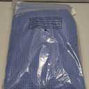 POLYTE 430 GSM Microfiber Quick Dry Lint Free Oversize Bath Towel Set, 6 Piece (Waffle Weave) (Royal Blue)