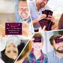 3 x Valentines Day Gifts for Him - Unique Birthday Gift for Men, Romantic Anniversary Date Night Idea for Husband Boyfriend, Mens Gifts Couple Card Fun Christmas Stocking Stuffers Secret Santa Present