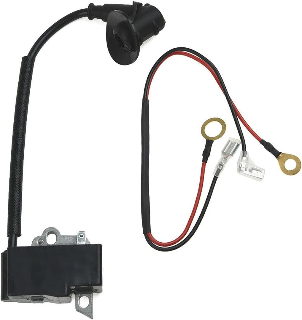4238 400 1301 Ignition Coil Module Magneto with Wire fits Stihl TS410, TS420 Concrete Cut-Off Saw Replaces 4238 400 1307, 42384001301, 42384001307