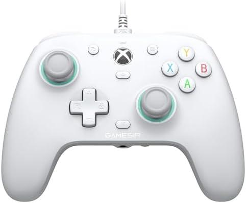GameSir G7 SE Officially Licensed Xbox One Controller With Hall Effect Sticks for Windows 10/11, Xbox One, Xbox Series X/S, PC Gamepad with 3.5mm Earphone Port, Programmable Back Button