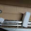 Blackout Curtain Rod, Wrap Around Design, Adjustable 1 Inch, Room Divider for Windows (Satin Nickel, 72-144")