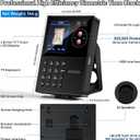 KUIIYER 3 in 1 Employees Time Clocks for Small Business (Face + Palm Print + Password) Employee Clock in & Out Machine Biometric Attendance Punch Clock Recorder Tracker (No Monthly Fee)