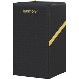EAST OAK 30-Inch Electric Smoker Cover for Outside with Vents, Heavy Duty 600D PVC Waterproof UV-Resistant Smoker Grill Cover, Vertical Smoker Cover with Straps and Buckle for Convenient Storage