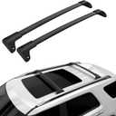 FLYCLE 300lbs Lcokable Roof Rack Crossbars Fit for 2016-2019 Explorer, Aluminum Heavy Duty Cross Bars Rooftop Luggage Kayaks Bicycles Snowboard Canoe Carrier Cargo Bag