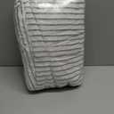 DKNY Clipped Squared 3-Piece Duvet Cover & Sham Set, Full/Queen, Grey