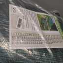 E.share 40% Green Shade Cloth 12ft x 20ft Sun Shade Netting with Grommets