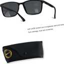 ANDWOOD Blue Light Blocking Glasses Men Women Computer Filter Large Frame Bluelight Blocker Anti Blue Ray Lightweight AR002