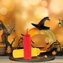 BESPORTBLE 2pcs Ketchup & Mustard Fake Novelty Squirt Bottles, Wear-Resistant Home Supply for Parties Interactive Realistic Spilled Condiment Props for Halloween Christmas and April Fool's Day