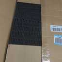 Set of 2 Hand-Woven Paper Rope Wicker Baskets, Storage Basket, Foldable Cube Storage Bins, Black Storage Cubes, Square Baskets for Organizing Shelves Decor, 12x12x12in
