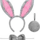 Halloween Costume Accessories with Fox Rabbit Costumes Accessories for Halloween Cosplay Costumes Contest Party Supplies