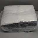 4PCS Wedge Pillow Set for After Surgery, Orthopedic Bed Wedge Pillow for Back Pain Relief, Sitting Up in Bed, Acid Reflux, Adjustable Post Surgery Pillows for GERD, Snoring, White/Grey