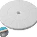 TonGass 9 1/8" Skimmer Valve Lids Perfect Replacement Part for 9" Pool & Spa Lids Highly Durable Pool Skimmer Cover with UV Inhibitors