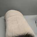 Sunbeam Microplush Queen Electric Heated Blanket with Preheat Feature Two Digital Controller 12-Heat Settings Auto Shut-Off, UL Certified for Safety, Ivory Beige