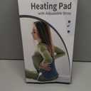 Heating Pad for Back, Comfytemp Mothers Day Gifts for Women Men Dad Mom, Large Electric Lower Back Heating Pad, FSA Eligible HSA Heat Pads for Period Lumbar Abdomen, XL Heated Belt  11 Auto-Off, Grey (15" x 24")