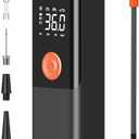 Tire Inflator Portable Air Compressor- One Click Smart Pump Tire Inflator for Car, Motorcycle, Bicycle and More (Event)