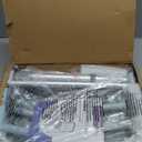 Toilet Safety Rails, Adjustable Toilet Frame for Elderly, Seniors, Handicap & Disabled, Foldable Handicap Toilet Handles Fit Any Toilets (300 LB) (Gray)