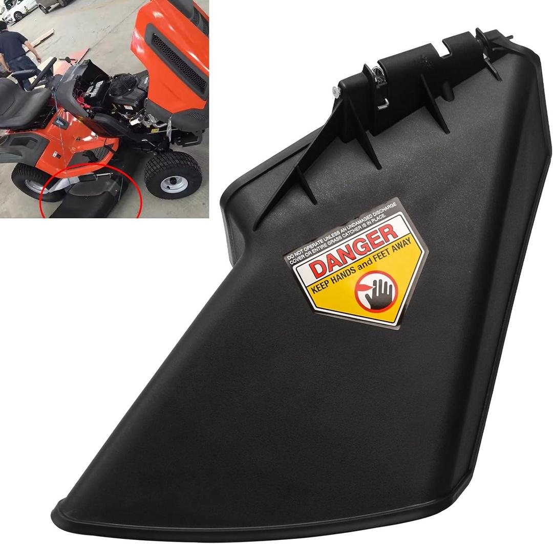 AMTHKNO 631-05229 Deck Discharge Chute Deflector Compatible with Mtd Craftsman Troy-Bilt Cub-Cadet Murray Yard-Machine Yardman LT1040 LT1045 LT2042 GT2542 Replace 631-0216 731-1031 931-1032