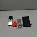 MBBEST Portable Door Lock & Door Stop Alarm,Dual Protection Security Devices Pocket Door Stopper Self Defensey Tools for Hotel Travel Home Apartment House, Red/Black