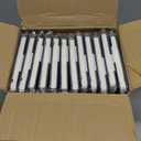 Spiral Notebooks Journal for Women Men 12 Pack Bulk Leather Hardcover with Pen Holder A5 160 Pages 100 GSM Thick Paper for Work School Lined Black