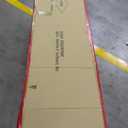 8ft Surfboard Soft top Red with Blue Wavizm Design Bottom Graphic