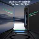 Magnetic Ultra Thin Frosted Designed for Google Pixel 9 Pro/Pixel 9 Phone Case Slim Minimalist Lightweight Matte Hard PC Compatible with MagSafe Cover Protective Bumper Case-Black