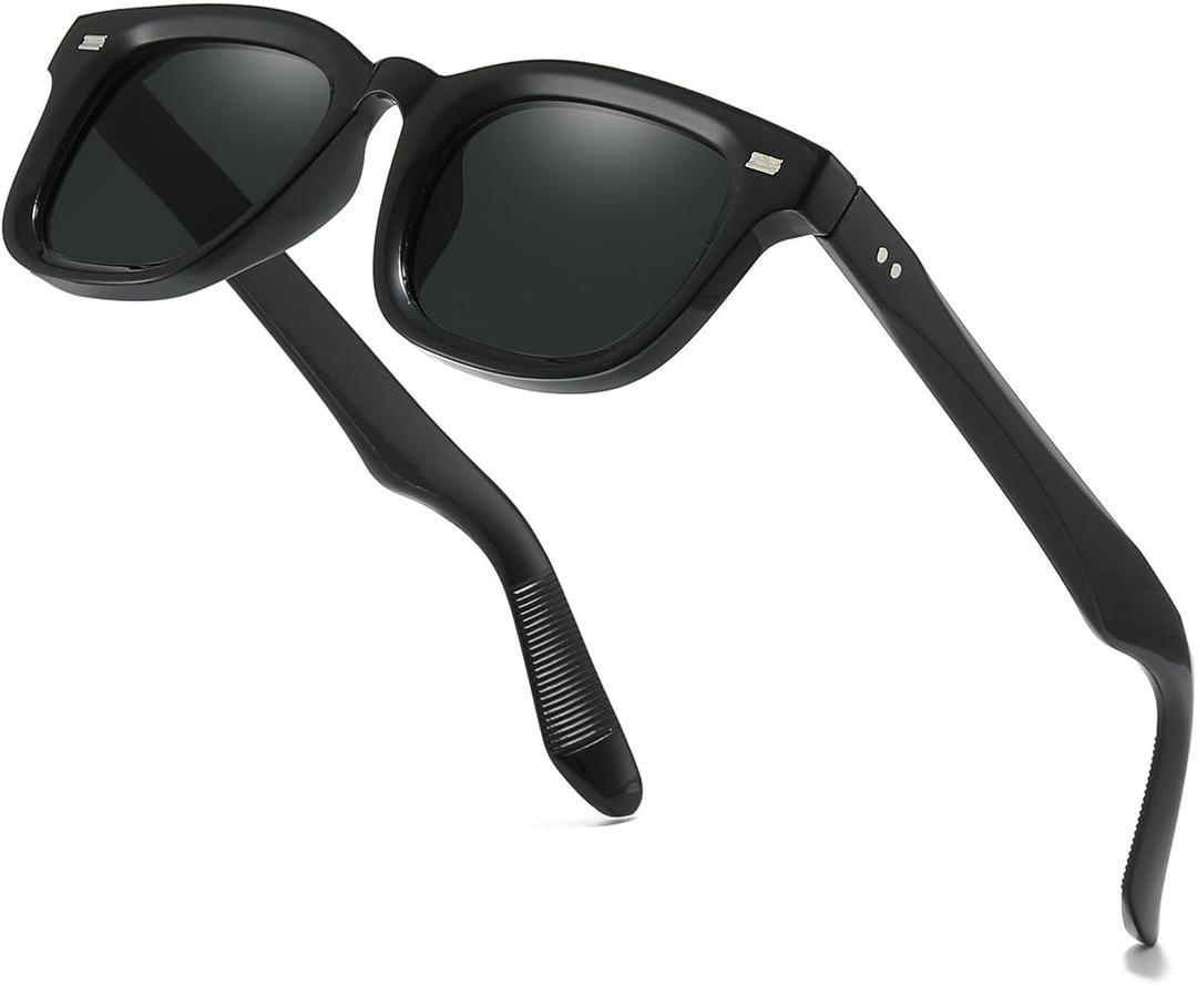 IGnaef Classic Square Sunglasses for Women Men Retro 90s Shades Sun Glasses UV400 Protection IF3755