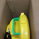 Inflatable Projector Screen - 14FT Outdoor Movie Screen Blow Up for Movie Parties Backyard Outside with Air Blower and Carry Bag, Front and Rear Projection