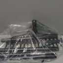 63'' Bow Rake 17 Tines Metal Head Rakes with Stainless Steel HandleHeavy Duty Garden Rake for Loosening Soil Gathering Leaf Leveling Lawn Farming Land Management Yarn Thatch Rake