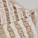 Womens Casual Sexy Halter Sleeveless Sundresses Bubble Textured Backless Prom Cocktail Maxi Dresses (Large, Brown)