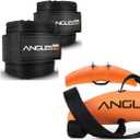 Angles90 Grips & Ankle Straps - The Original Gym Pull Up Grip Handles with Skin Friendly & Cushioned Gym Cuffs