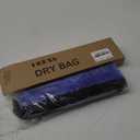 HEETA Dry Bag Waterproof for Women Men, 10L Roll Top Lightweight Dry Storage Bag Backpack with Phone Case for Travel, Swimming, Boating, Kayaking, Camping & Beach, Navy Blue, 10L