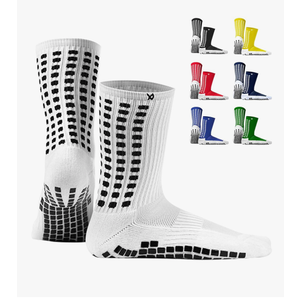 Lux Dual Grip Socks - Soccer Grip Socks for Men and Women. GripArray Performance & Comfort