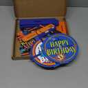 6 Pieces Dart Battle Party Decorations Dart Battle Wooden Table Centerpieces Birthday Party Table Toppers Double Decorations Blaster Theme Supplies