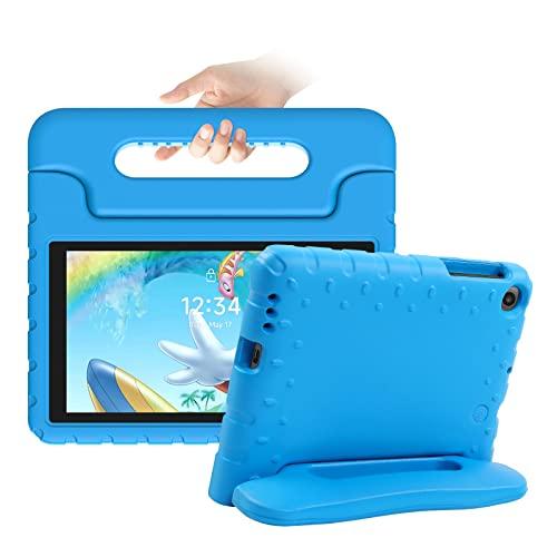 Bolete Kids Case for Onn 7 Tablet (2022) Kids 7 Inch Android Tablet Case with Handle EVA Foam Shockproof Washable Cover for Adults, Children (Blue)