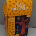 12FT Giant Halloween Inflatables Ghost with 3-Colored Flame Rotation LED Lights, Huge Spooky Halloween Decoration Outdoor Large Halloween Blow Up Yard Decorations Tall Blow-ups for Lawn Party (1PCS)