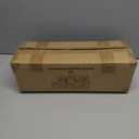 Christmas Sleigh Centerpiece Table Decorations with Flickering Led Candle Lights Xmas Sleigh Silhouette Candelabrum for Dinning Room, Table, Fireplace, Mantel Holiday Decoration (Gold)