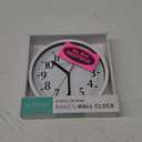 La Crosse 404-3020B 8-inch Basics Quartz Analog Wall Clock - Black