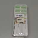 VEHHE Ice Cube Trays, 3 Pack, Reusable Silicone 14-Ice Cube Molds, Ice Tray with Spill-Resistant Removable Lid, for Whiskey and Cocktails (Green)