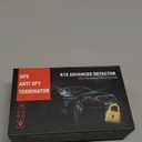 Hidden Camera Detectors, Anti Spy Camera Finder, GPS Tracker Detector, Hidden Devices Detector for Airbnb, Hotels, Bathroom, Home, Office (Black)