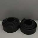 BIKE WORK Bike Handlebar Tape, Anti-Slip Handlebar Tape, EVA Foam Road Bicycle Handlebar Tape, Black Cycling Grip Tape for Handles - 2 Rolls