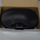 Reusable Large Furniture Sliders for Carpet, Furniture Movers Sliders, Carpet Movers Oval Heavy Duty Sofa Bed Table Desk Movers for Carpet Quickly and Easily Move Any Item, Black (8 Pack)