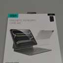 ESR iPad Pro 13 Inch Case with Keyboard (M5/M4, 2025/2024), iPad Pro 13 Keyboard Case with Easy-Set Magnetic Stand, Portrait/Raised Modes for iPad Pro 13, Removable, Rebound 360 Series, Black