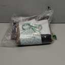 Estelar Textiler Brown and Greyish White Blackout Curtains 54 Inch Length, Full Light Blocking Gradient Grommet Drapes for Living Room, Thermal Insulated Ombre Curtains for Bathroom,52Wx54L,2 Panels