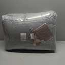 Small Bedside Rug, 2x3 Non Slip Fluffy Shaggy Entryway Throw Rugs for Bedroom Living Room, Indoor Floor Carpet for Kids Girls and Boys, Nursery Rooms Mat, Home Decor Aesthetic, Light Grey