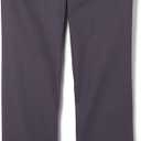 French Toast Boys' Adjustable Waist Relaxed Fit Pant (8, Heather Gray)