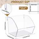 Cinnvoice 4 Pack Gridwall Baskets Hanging Gridwall, Simple Style