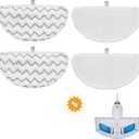 1940 for Bissell Steam Mop Pads for Bissell PowerFresh Steam Mop 1806 1544 1440 2075A 2685A 1940W 19404 Series, Model 19402 19408 1940a 1940f 1940q 1940t B0006 B0017, Part #5938#203-2633, 4 Pack