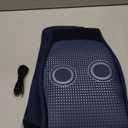 Cordless Back Massager Belt - FSA-HSA Eligible Red Light Therapy Massage Belt with 5 Heating Levels,3 Vibration Modes, Lower Back Massager for Pain Relief Deep Tissue,4 Motors,Battery-Powered (Blue)